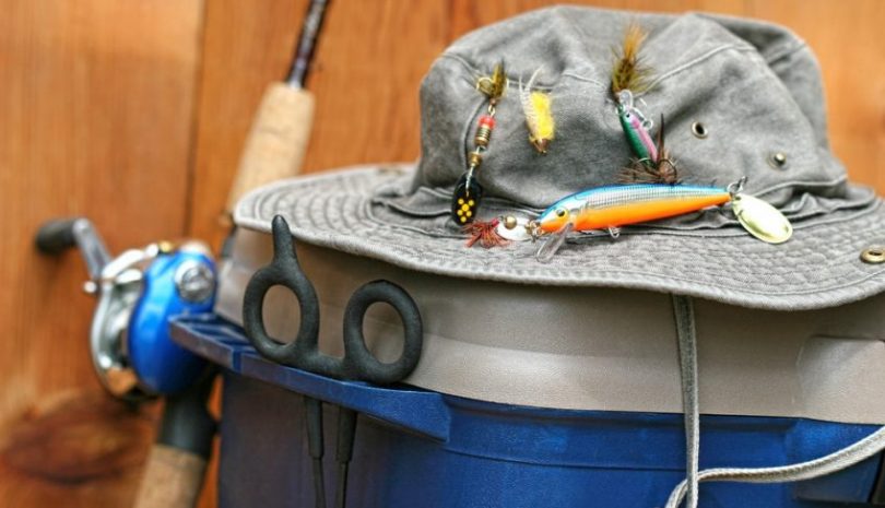 How to Put a Fish Hook on a Hat