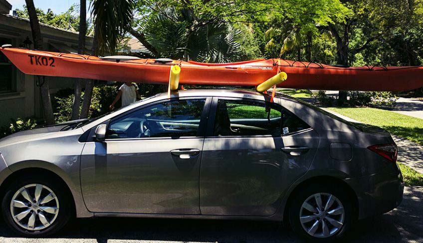 How To Transport A Kayak Without Roof Rack The Most Easy Effective Ways - Diy Double Kayak Roof Rack