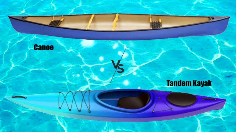 Tandem Kayak vs Canoe
