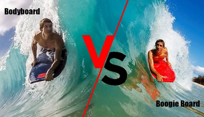 Bodyboard vs boogie board