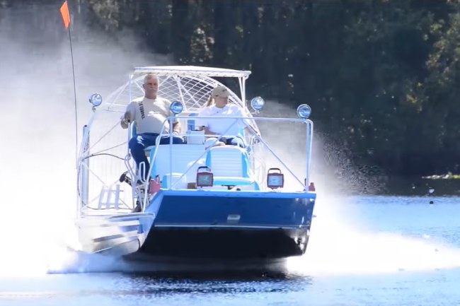 How fast do leisure airboats go